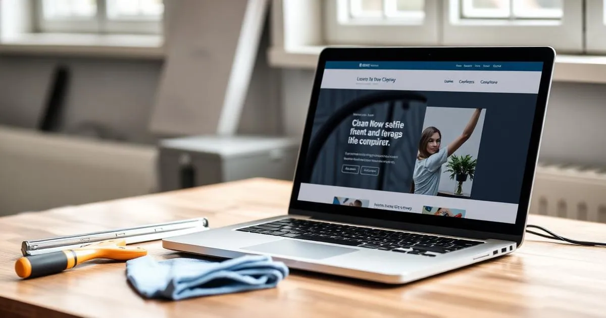 Homeowner getting an instant window cleaning price on a phone from a cleaner's website